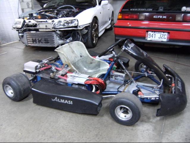Electric Go Kart Motor Made In Usa Kit Brm 2005 Racing Cart