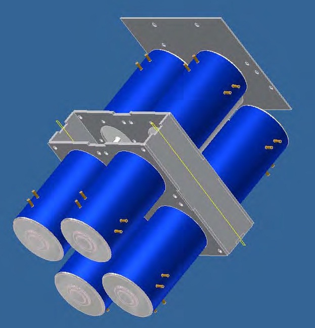 Dragster - AutoCad Of Electric Motor Configuration